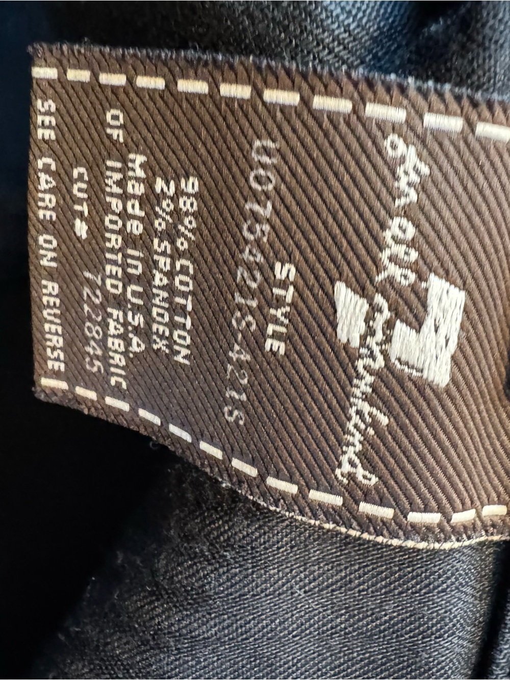 7 For All Mankind Bootcut Jeans Women Black Size 32 - Picture 4 of 7